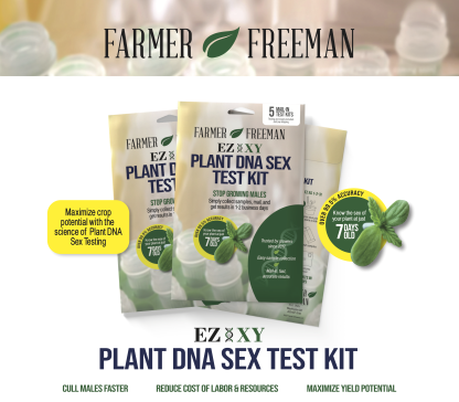 Farmer Freeman Plant DNA Sex Test Kit - 3 Pack