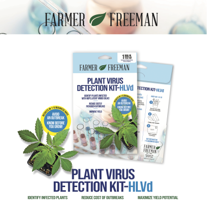 Farmer Freeman Plant Virus Detection Kit - HLVd